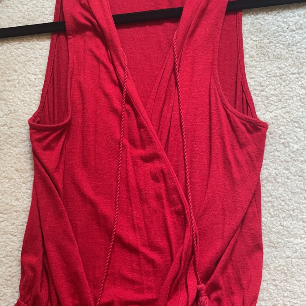 RED ROMPER - Picture 2 of 3